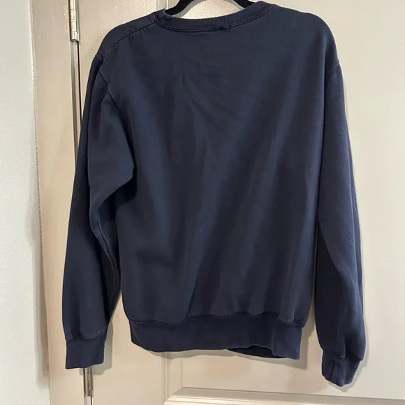 Brandy Melville Dark Blue USA Crewneck Sweater - Picture 4 of 4